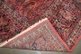 Oversize Red Navy Sarouk Rug No. j3967