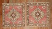 Pair of Square Turkish Rugs No. j3971