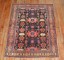 Navy Persian Senneh Antique Rug No. j3974