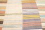 Striped Turkish Square Kilim  No. j3980