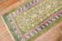 Celery Green Vintage Turkish Deco Runner No. j3986