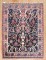 Antique Teheran Rug No. j4016