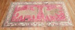 Pink Komodo Dragon Armenian Rug No. j4021