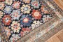 Turkish Azari Vintage Inspired Caucasian Snowflake Rug No. j4027