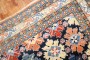 Turkish Azari Vintage Inspired Caucasian Snowflake Rug No. j4027