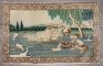 Vintage Persian Tabriz Sheep Pictorial Rug No. j4038