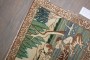 Vintage Persian Tabriz Sheep Pictorial Rug No. j4038