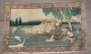 Vintage Persian Tabriz Sheep Pictorial Rug No. j4038