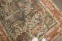 Antique Tabriz Gray Field Animal Rug No. j4060