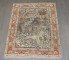 Antique Tabriz Gray Field Animal Rug No. j4060