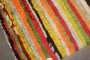 Vintage Striped Turkish Tulu No. j4062