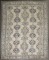 Ivory Blue Crab Antique Oushak Rug No. j4064