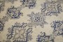 Ivory Blue Crab Antique Oushak Rug No. j4064