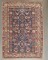 Navy Caucasian Shirvan 19th Century Rug No. j4068