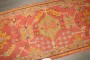 Colorful Antique Turkish Oushak Runner No. j4073