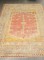 Worn Antique Oushak Carpet No. j4079