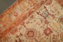 Antique Worn Ivory Field Oushak Rug No. j4082