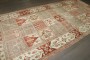 Gallery Size Crimson Red Gray Persian Bakhtiari Rug No. j4086