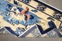 Vintage Horse Chinese Small Rug No. j4089