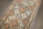 Gray Brown Long Malayer Antique Runner No. j4119