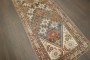 Gray Brown Long Malayer Antique Runner No. j4119