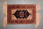 Silk Persian Shiraz Animal Mini Rug No. j4130