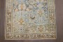 Light Blue Persian Square Scatter Rug No. j4135