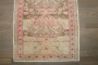 Pink Brown Persian Hamedan Mini Rug No. j4152