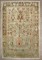 Antique Sarouk Powder Room Rug  No. j4153