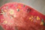 Oval Chinese Art Deco Pink Rug No. j4168