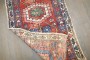 Narrow Distressed Antique Persian Heriz Runner No. j4186