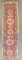 Narrow Distressed Antique Persian Heriz Runner No. j4186