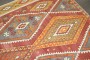 Geometric Kilim Carpet No. j4195