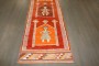 Pictorial Women Anatolian Runner No. j4198