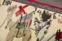 Turkish Pictorial Camel Caravan Rug No. j4199