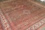 Square Antique Shiraz Room Worn Rug No. j4201