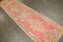 Narrow Antique Turkish Oushak Runner No. j4255