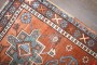 Worn Persian Antique Heriz Rug No. j4264