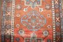 Worn Persian Antique Heriz Rug No. j4264