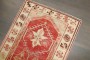 Red Antique Scatter Oushak Rug No. j4281