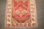 Red Antique Scatter Oushak Rug No. j4281