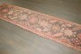 Brown Antique Turkish Oushak Runner No. j4284