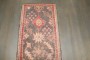 Brown Antique Turkish Oushak Runner No. j4284