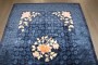 Floral Navy Chinese Rug No. j4300