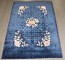 Floral Navy Chinese Rug No. j4300