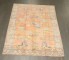 Vintage Anatolian Orange Mermaid Rug No. j4304