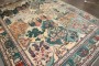 Landscape Vintage Persian Tabriz Rug No. j4307