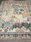 Landscape Vintage Persian Tabriz Rug No. j4307