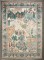 Landscape Vintage Persian Tabriz Rug No. j4307