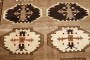 Square Tribal Turkish Kars Rug No. j4332